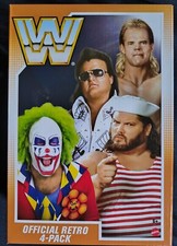 WWE Mattel Retro Wave 4 set of 4 Luger/ Tugboat/ Doink the Clown/ Hammer neu&ovp