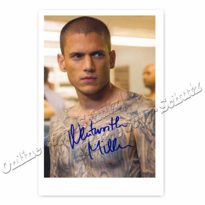 Wentworth Miller / Michael Scofield aus Prison Break - Autogrammfotokarte [K4]