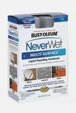 1 Frosted Clear 18 Oz RustOleum NeverWet Waterproofing Sealer Kit 274232