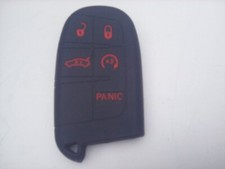 Silicone 5B Cover Fob Case Rubber For Jeep Cherokee Chrysler Dodge Durango Key
