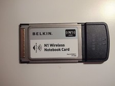 Belkin N1 MIMO Wireless Notebook Card. Almost never used and 100 working.