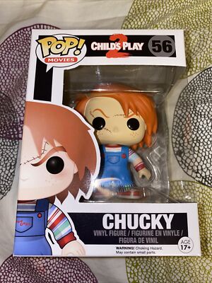 Funko pop！ ムービーズ CHILDS PLAY シリーズ56 Child's Play 2 Chucky Funko Pop #56 Movies Vinyl Figure New
