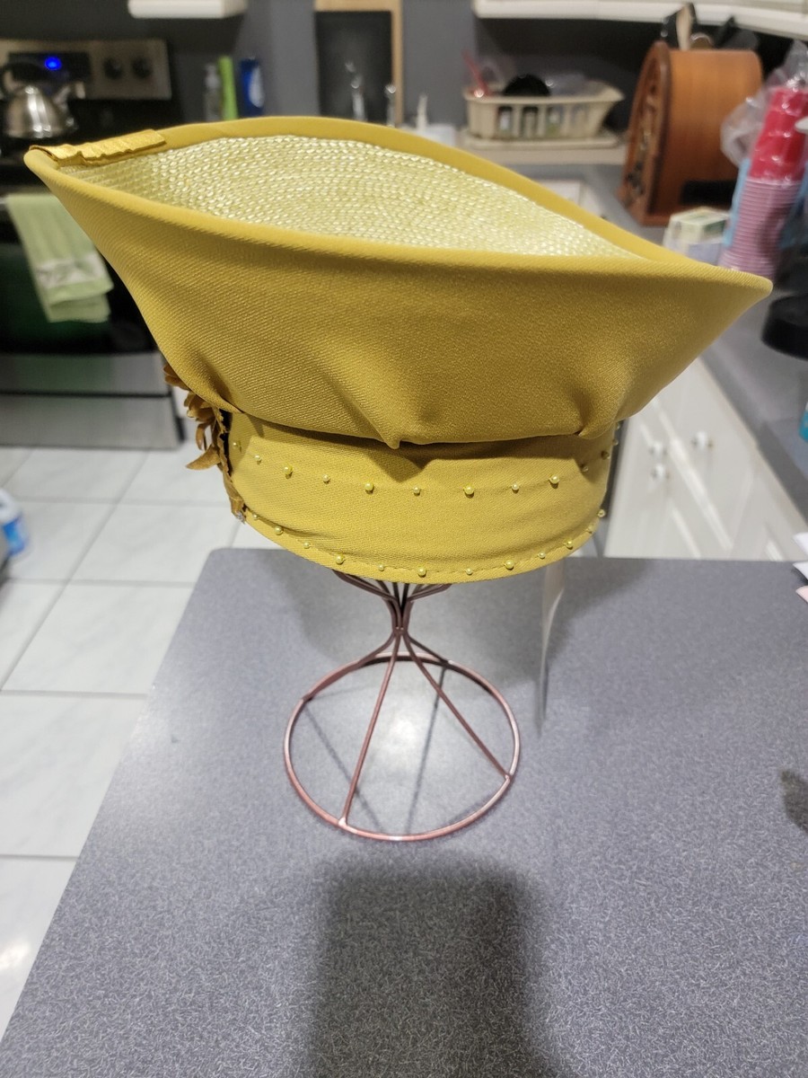 Milano Paris New York Elegant Hat w/ Matching Purse - Olive  display picture 3