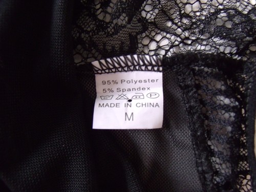 Unbranded Black Underwire Sexy Lace All In One Body With Thong Medium - Picture 3 of 3