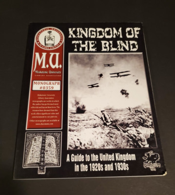 Call of Cthulhu: Kingdom of the Blind Miskatonic University   Authentic  
