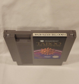 Taboo: The Sixth Sense Nintendo NES Authentic Tested And Working Cartridge Only