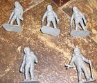 (10) 54mm Astronauts figures vintage plastic MPC from Hong Kong — photo 2