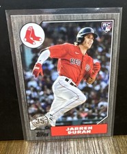 Jarren Duran Topps 2022 1987 Black 184/299 RC #T87-5. Parallel Rookie SP 🔥
