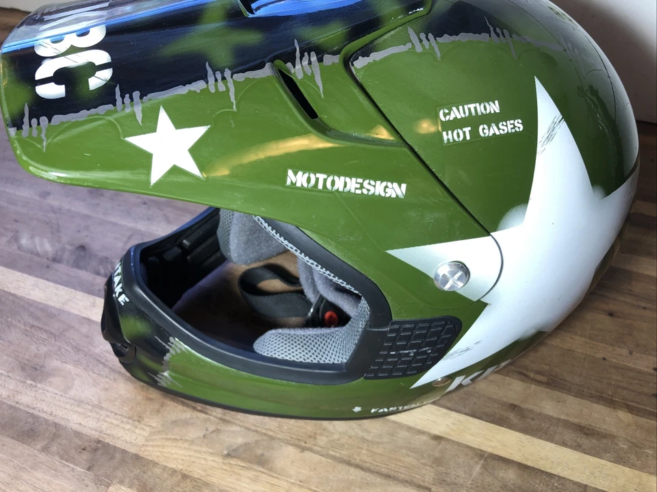 Casco KBC Full Face TKX Equipo Todo Terreno Serie 25494/JAB-202 Foto 2 de 4