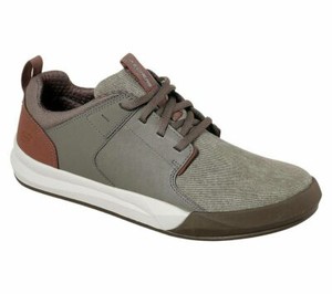 skechers khaki trainers