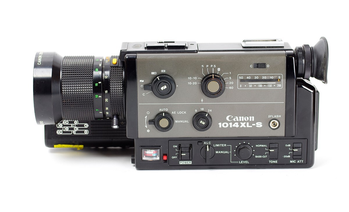 Canon 1014XL-S Super 8 Movie Camera with Zoom Lens C-8 1.4/6.5