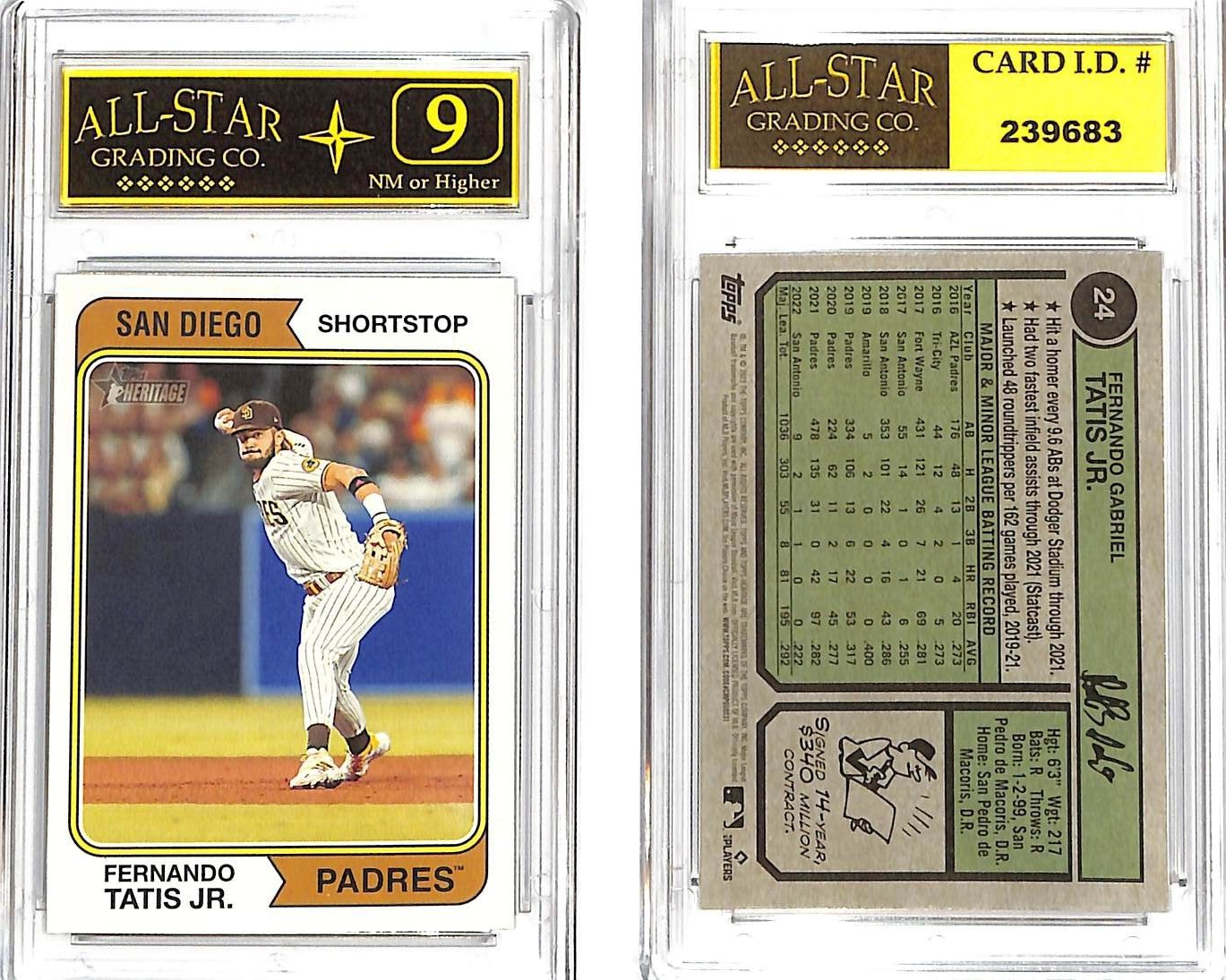 2023 Topps Heritage - Fernando Tatís Jr. #24