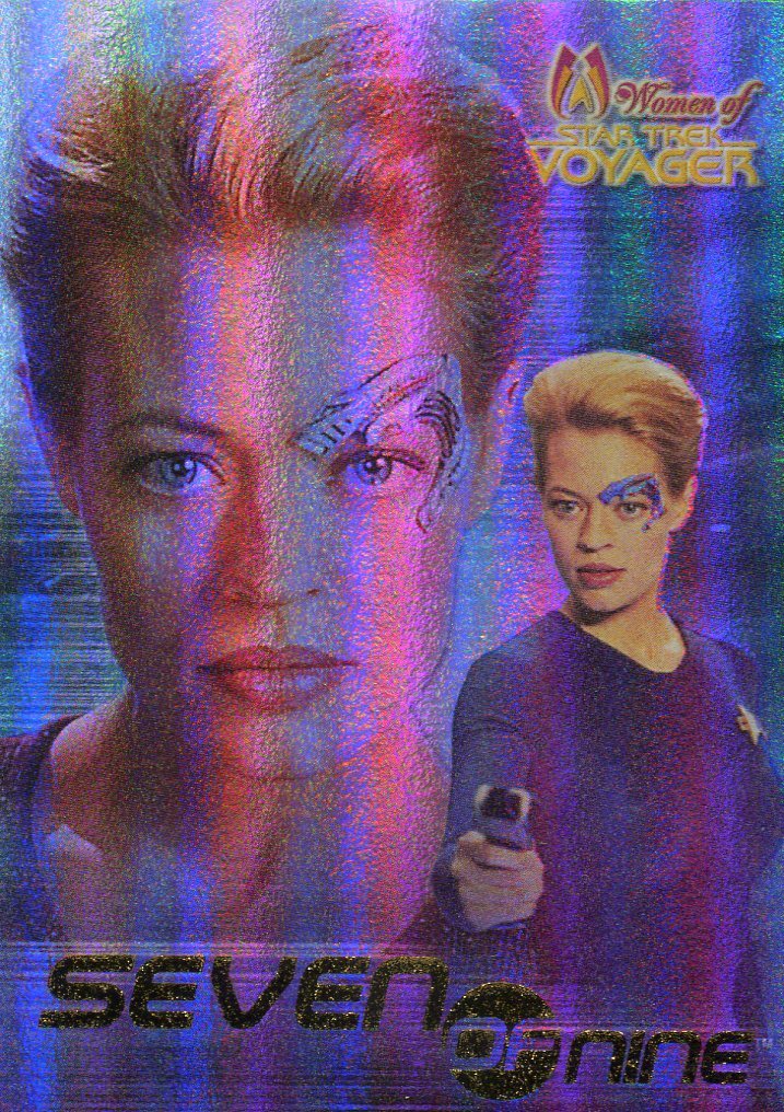 Star Trek Women of Voyager Seven of Nine HoloFex Promo Card