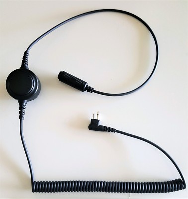 NASCAR Car Radio Harness With Push-to-Talk – Motorola Jumper, Pro Series, RaceRadiosDirect NCH-MIF-PTT