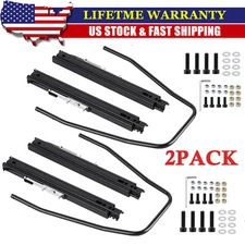 2Pack Seat Slider Seat Mounting Track Assembly Kit For NRG Sparco Universal