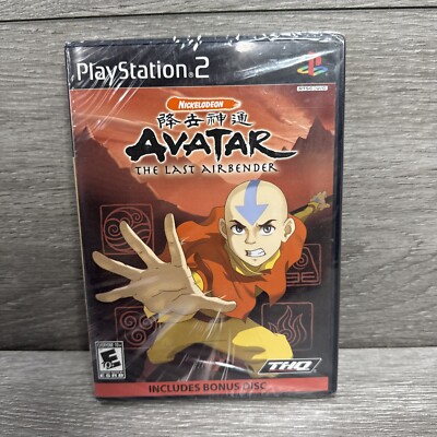 RARE BONUS DISC! Avatar: The Last Airbender Sony PlayStation 2 PS2 Black Label