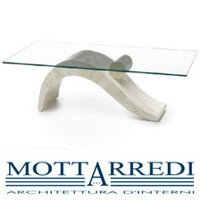 TAVOLINO CON BASE IN PIETRA