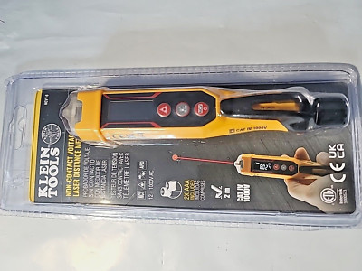 Klein Tools NCVT-6 Non-Contact Voltage Tester Pen with Laser Distance Meter~ NIB