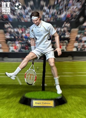 custom 1/6 scale Roger Federer Male Model for 12'' Action Figure