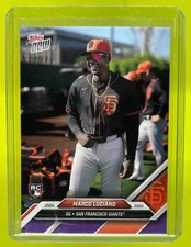 2024 Topps Now Road to Opening Day San Francisco Giants Marco Luciano Purple /25