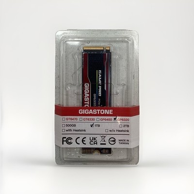 Gigastone GP6320 1TB Game Pro SSD New In Sealed Package