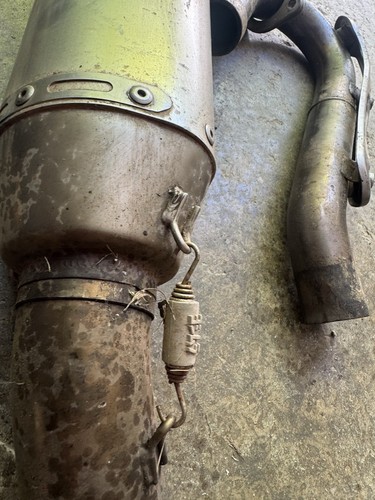 2008 YAMAHA YZ450F Yoshimura Yoshi Exhaust Pipe Slip On Muffler Header 06-09 450 - Picture 9 of 13
