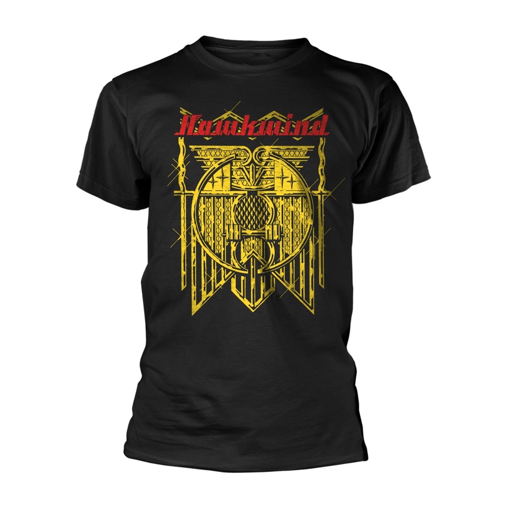 HAWKWIND - DOREMI ЧЕРНЫЙ ЧЕРНАЯ футболка большого размера 4490₽