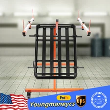 NEW Automotive Rotating Painting Stand Multifunction Paint Stand W/ Wheels US