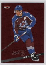 2025-26 Upper Deck Fleer Ultra Medallions Ruby Red 25/50 Cale Makar #M-39 1fg3