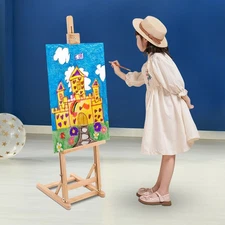 Floor Standing Easel Studio H Frame Easel Painting Canvas Holder Stand Art Easel