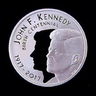 2017 GARY MARKS ART 1 OZ SILVER .999 John F Kennedy comes with COA "RARE" (250)