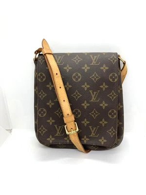 sac bandoulière LOUIS VUITTON Musette Salsa M51258 PVC monogramme 32199... - Photo 1/4