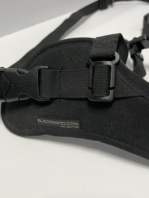 BlackRapid Sport Adjustable Nylon Camera Sling Strap, Black - Universal Fit