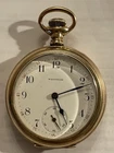 Antique Waltham Am Watch Co. B&B Royal 14K GF  52 mm 20 Years Pocket Watch