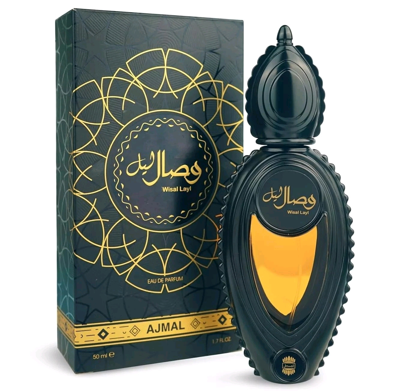 Wisal Layl by Ajmal Eau De parfum for Unisex New Super Rich Authentic - 50 ML