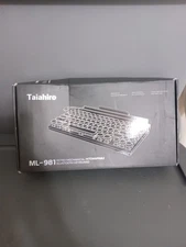 Taiahiro ML-981 Mechanical Keyboard Retro, Hotswappable, Bluetooth, Black