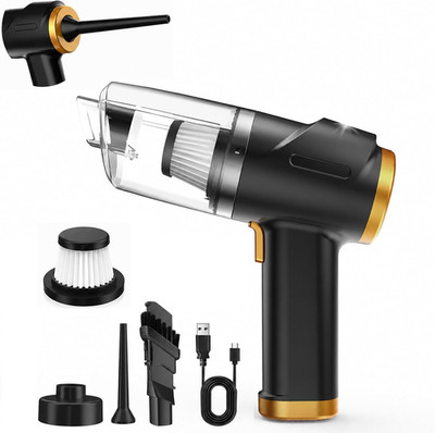 3-in-1 Cordless Handheld Vacuum Cleaner, 10KPa Car Vacuum and Air Duster,Type-C
