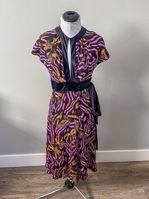 Diane von Furstenberg Svetlana Silk Wrap Dress - Size 6