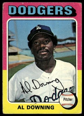 1975 Topps #498 Al Downing