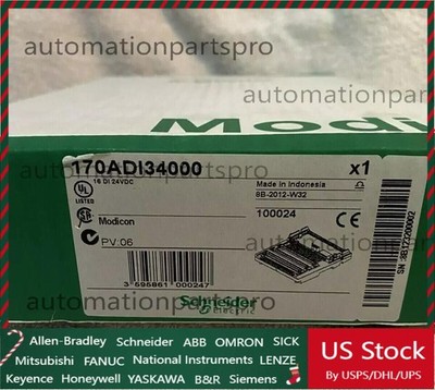 New In Box Schneider 170ADI34000 Digital Input Module 170ADI34000