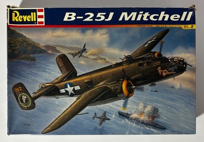 Revell 85-5512 1/48 Scale North American B-25J Mitchell from 1999 - Parts Sealed