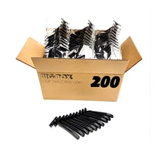 200 Twin Blade Black Disposable Razors in Bulk - Professional or Home Use
