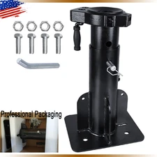 Heavy Duty 15-21" Fifth 5th Wheel To Gooseneck Adapter Hitch 2-5/16"Ball Trailer