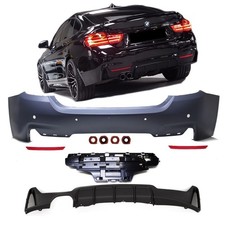 Sport-Performance Heck Sto�stange +Diffusor passt f�r BMW F36 Gran-Coupe + ABE*