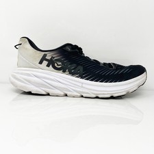 Hoka One One Womens Rincon 3 1119395 BWHT Black Running Shoes Sneakers Size 7.5B