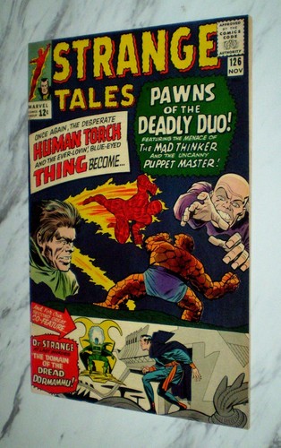 Strange Tales #126 NM 9.4 OW pgs. 1964 Marvel Doctor Strange 1st Dormammu & Clea