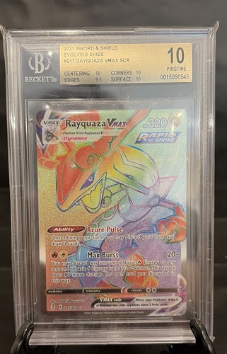 Rayquaza VMAX graded BGS 10 for sale on eBay