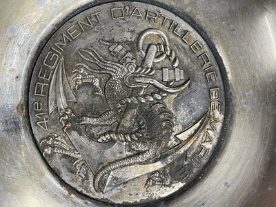 Französisch Militar Marine Artillerie Regiment Pin Tray...kein helm adrian m1 wh