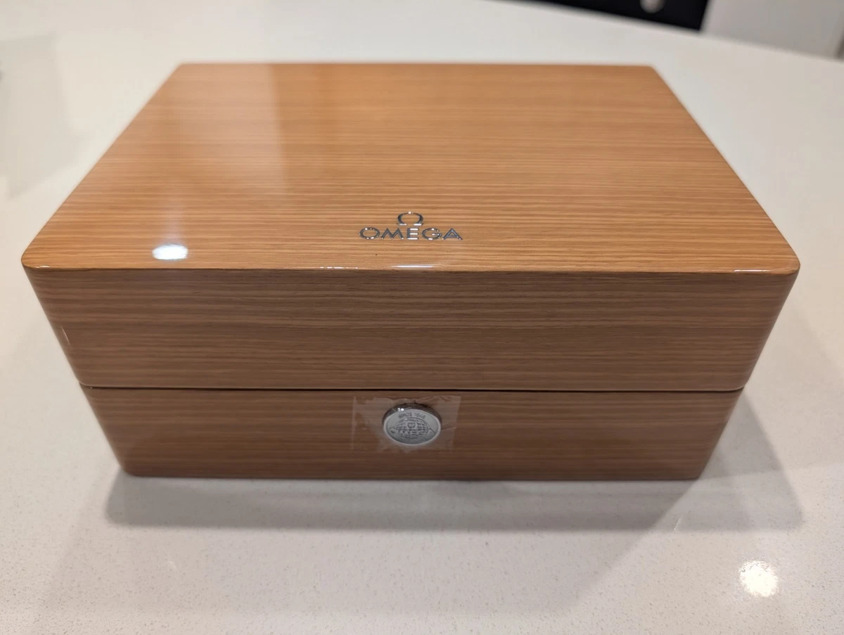 OMEGA Wooden Watch Presentation Boxes for sale | eBay
