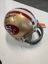 Steve Young Autographed Signed Mini Riddell Football Helmet San Francisco 49ers